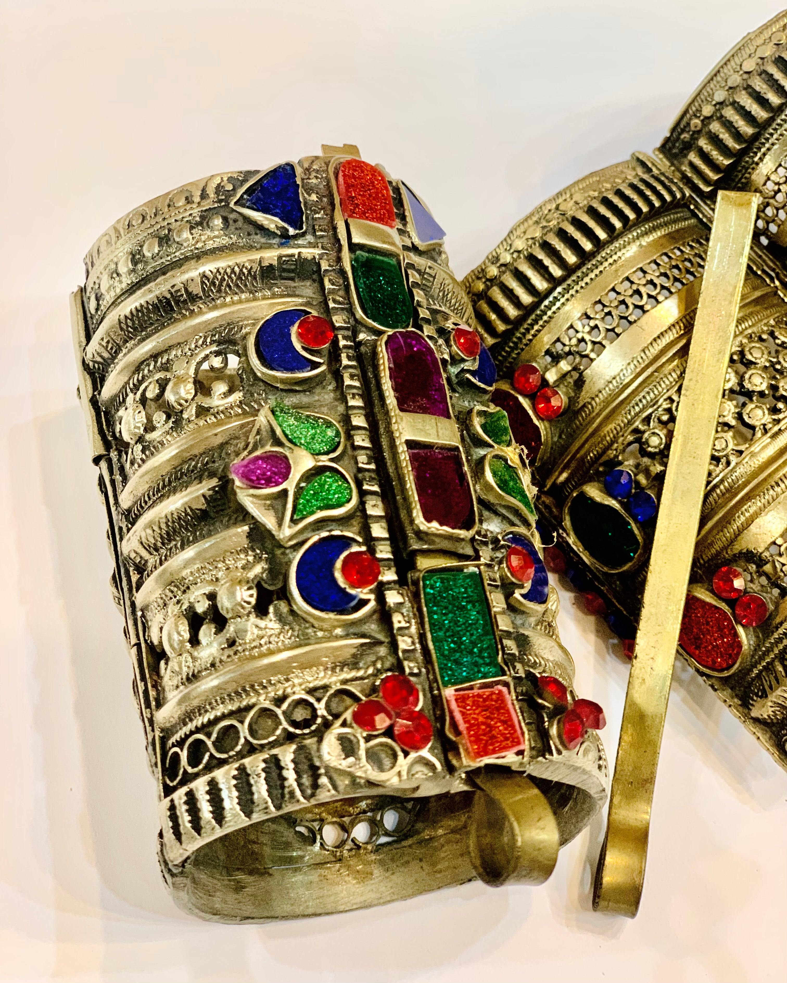Gypsy Tribal Fashion Long Cuff Bracelets