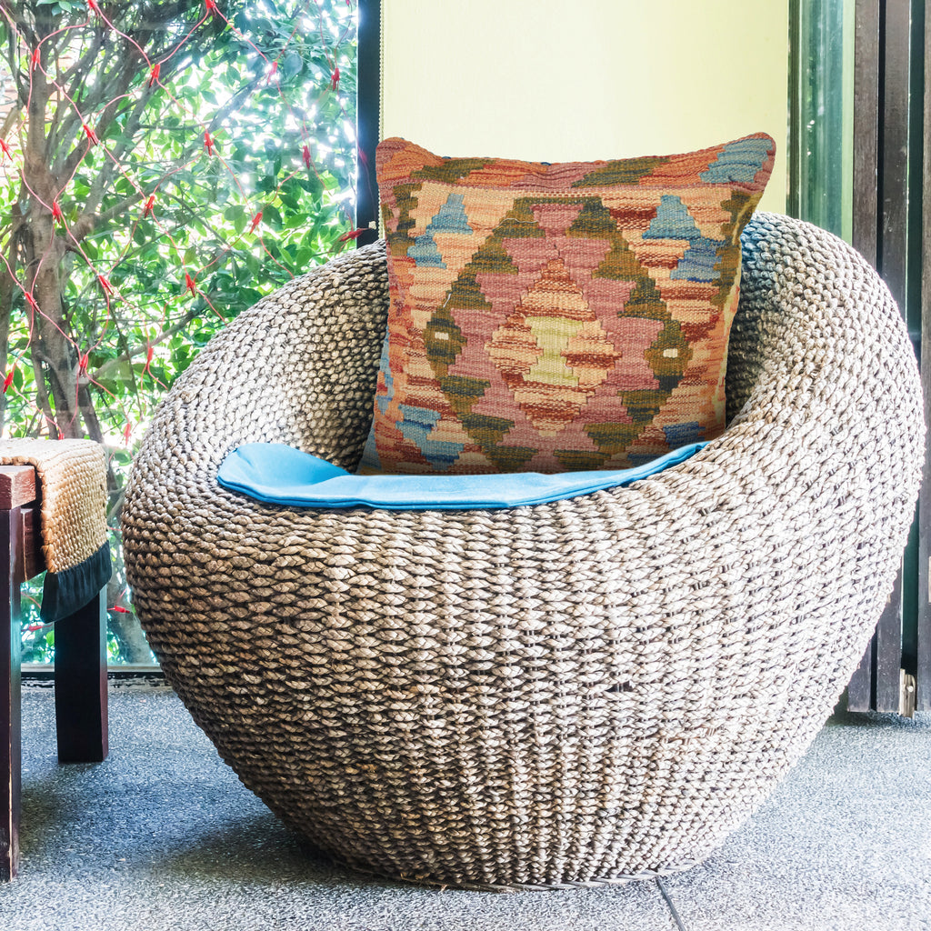 Cultural Carpet Decor Cushion 1.4x1.4 ft