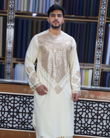 Traditional Afghan Men's Shalwar Kameez