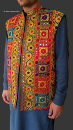 buy new afghan online bridals  men vest