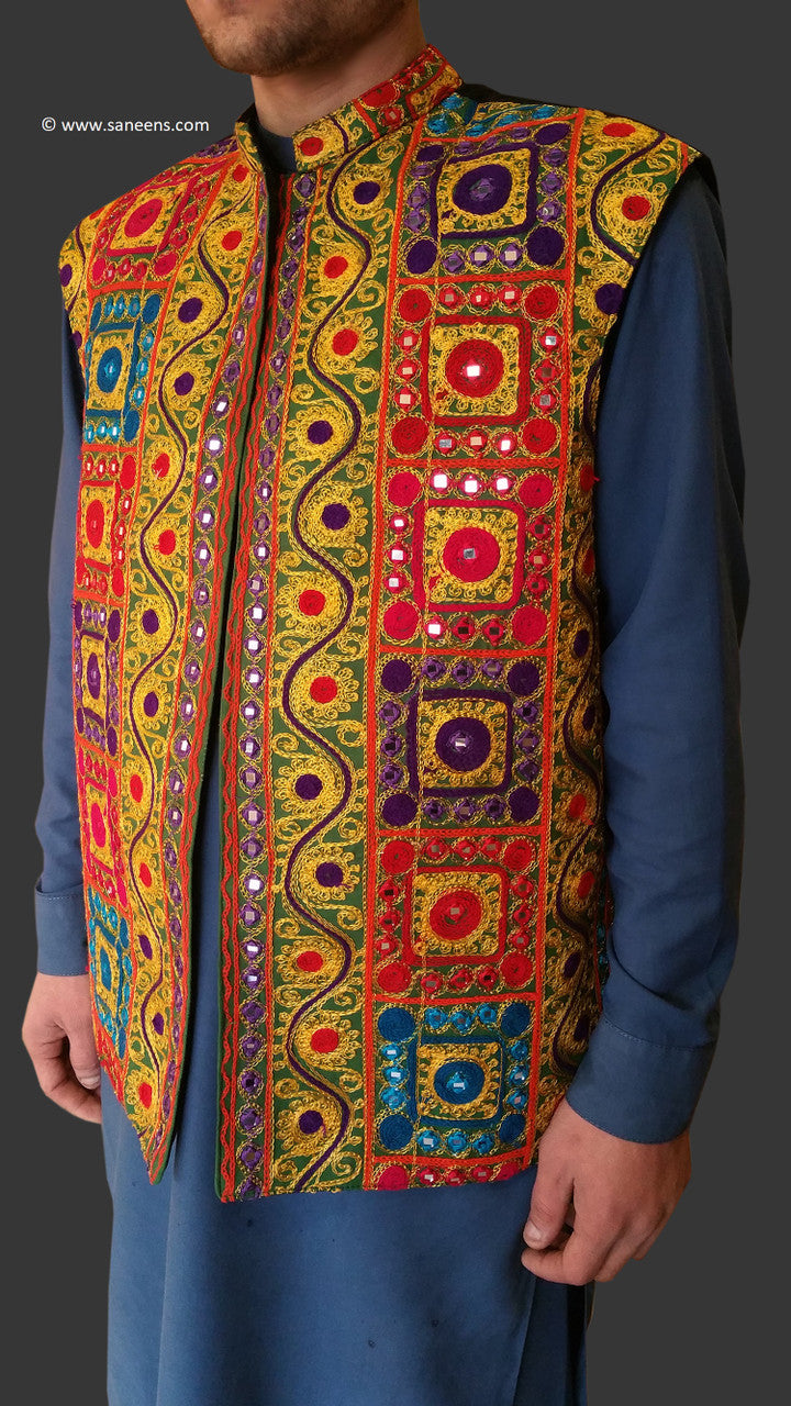 buy new afghan online bridals  men vest