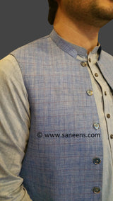 Gent's Vest in Gray Color