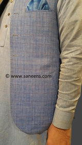 Gent's Vest in Gray Color