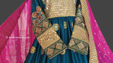 Afghan Embroidered Bridal Dress
