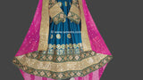 Afghan Embroidered Bridal Dress