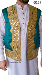 New Afghan bridals groom vest
