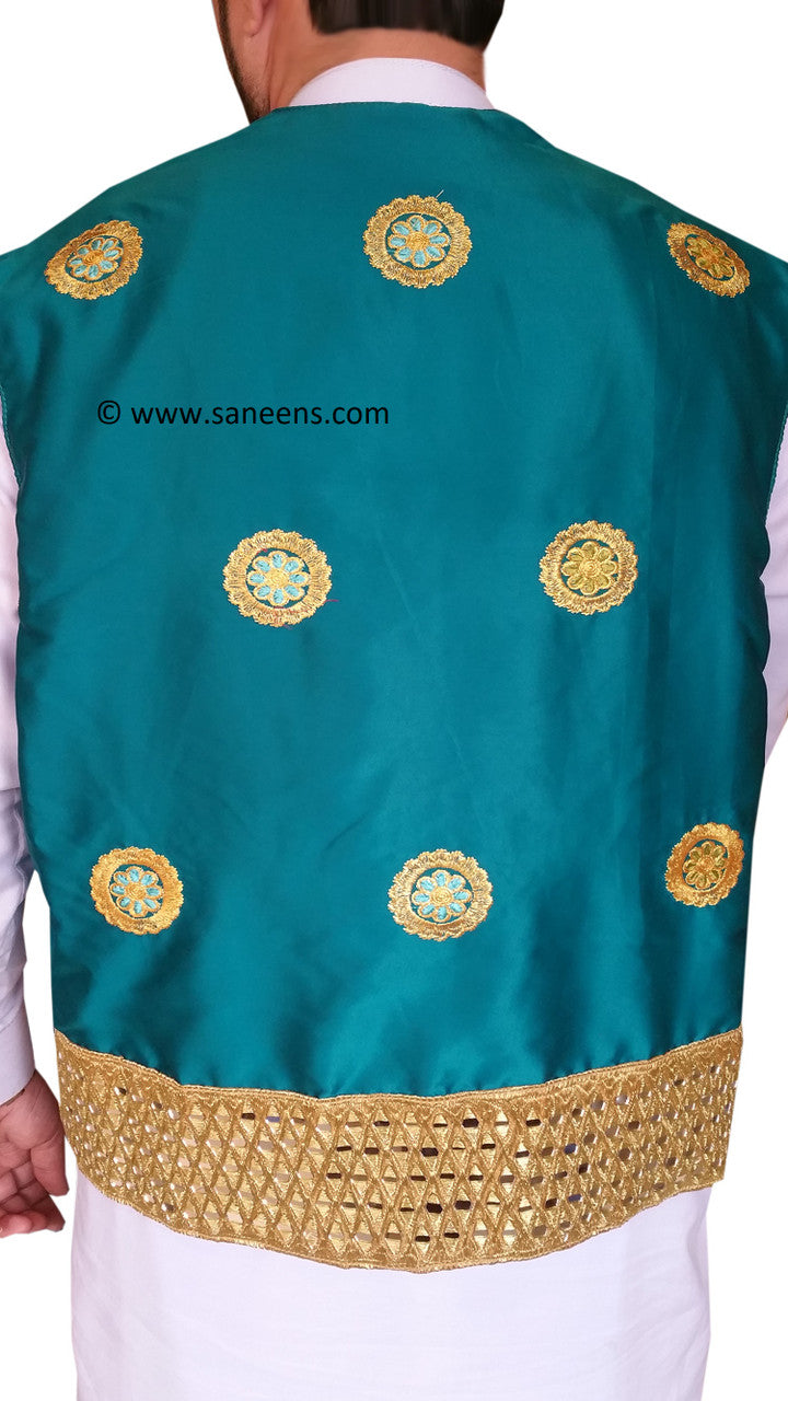 Afghan pashtun style new vest