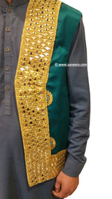 Afghan Mirror Work Vest