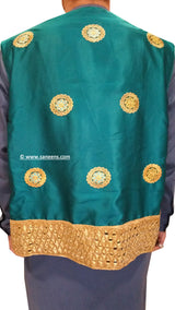 Afghan Mirror Work Vest