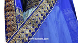 Traditional Afghan hard embroidery white dress