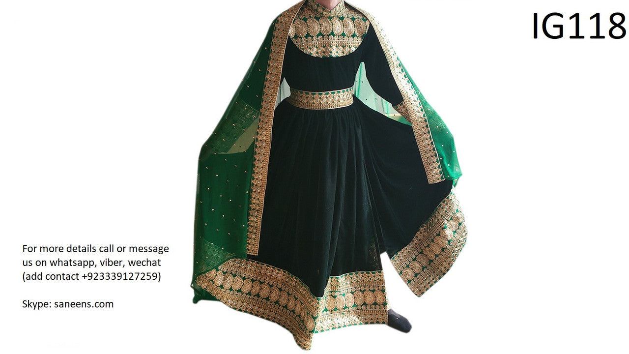 New afghan clothes for nikkah