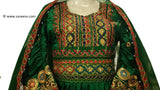 Afghan Bridesmaid Hand Embroidery Work Dress