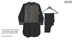 Afghan Men's Embroidery Black dress