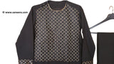 Afghan Men's Embroidery Black dress