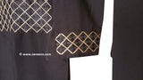 Afghan Men's Embroidery Black dress