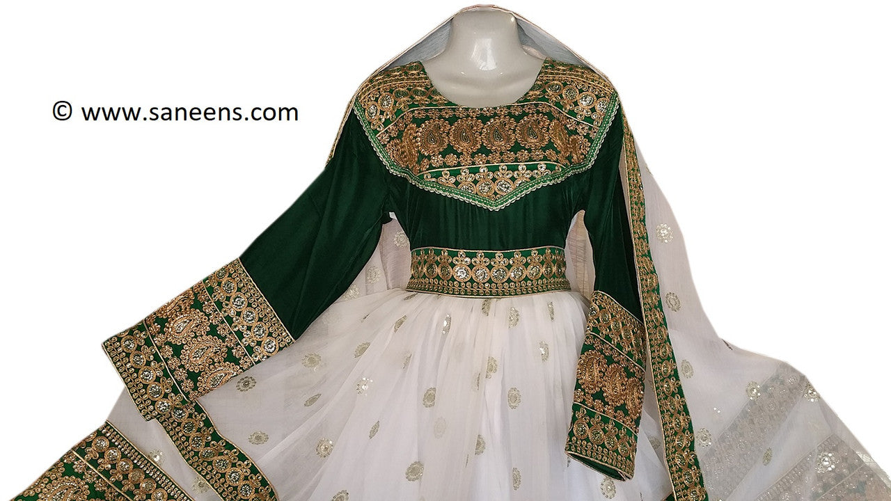 Afghan bridals Muslim nikkah clothes