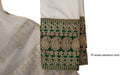 fashion  you chose with long embroidery gown