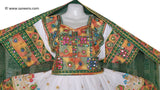 Afghan Bridal Hand Embroidery Work Frock