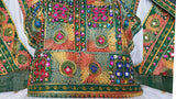 Afghan Bridal Hand Embroidery Work Frock