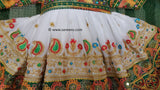 Afghan Bridal Hand Embroidery Work Frock