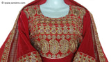 Afghan Bridal Embroidered Dress