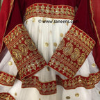 New Saneens online red dress