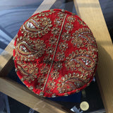 Elegant Afghan Bridal Embroidered Dress