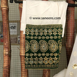Elegant Afghan Bridal Embroidered Dress