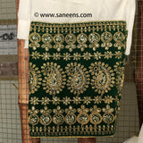 Elegant Afghan Bridal Embroidered Dress