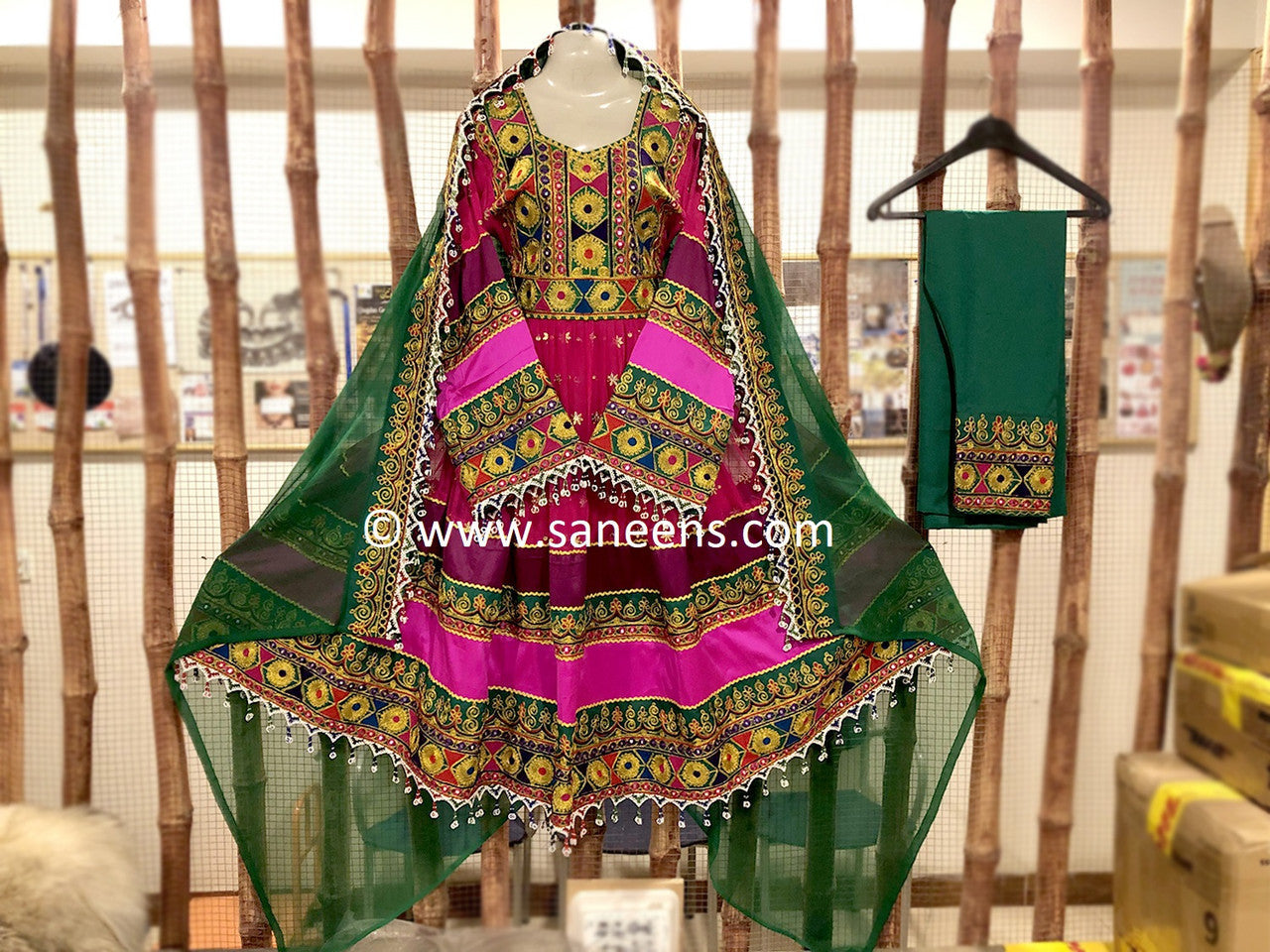 Saneens afghan nikkah clothes online