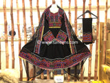 New Traditional Embroidery Black  Henna night Simple suit