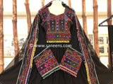 New Traditional Embroidery Black  Henna night Simple suit