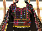 New Traditional Embroidery Black  Henna night Simple suit