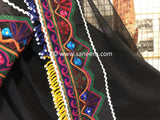 New Traditional Embroidery Black  Henna night Simple suit
