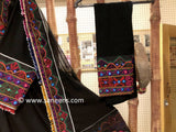 New Traditional Embroidery Black  Henna night Simple suit