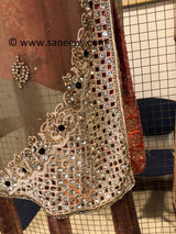 Traditional Pakistani Girls vintage silma Sitara  Wedding Dress