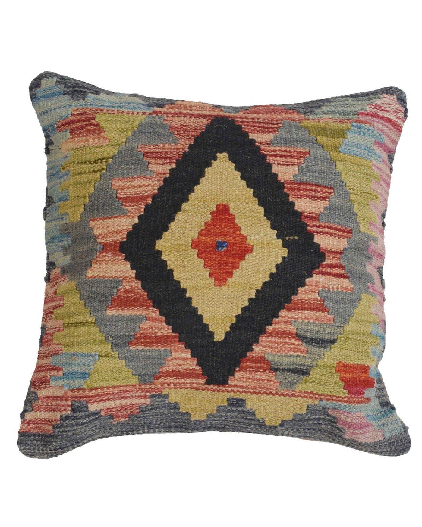 Afghan Handloom Cushion Decor 1.4x1.4 ft