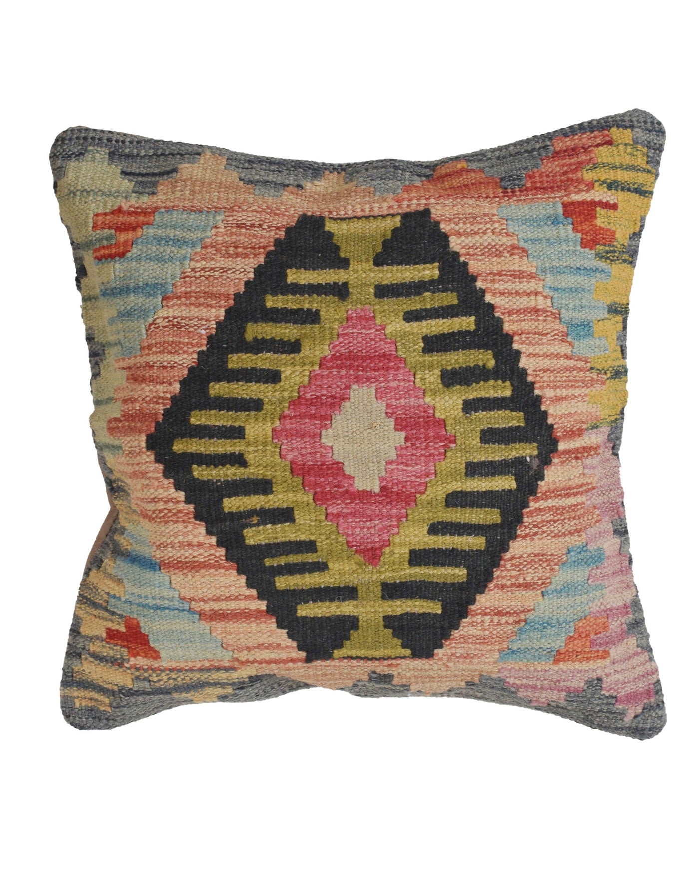 Cultural Wool Cushion Art 1.4x1.4 ft