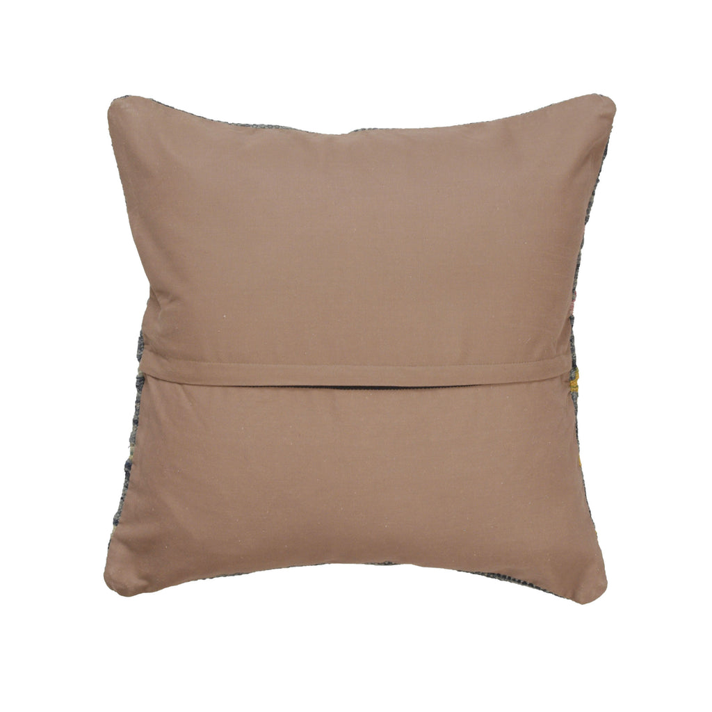 Cultural Wool Cushion Art 1.4x1.4 ft