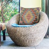 Afghan Nomadic Cushion Decor 1.4x1.4 ft