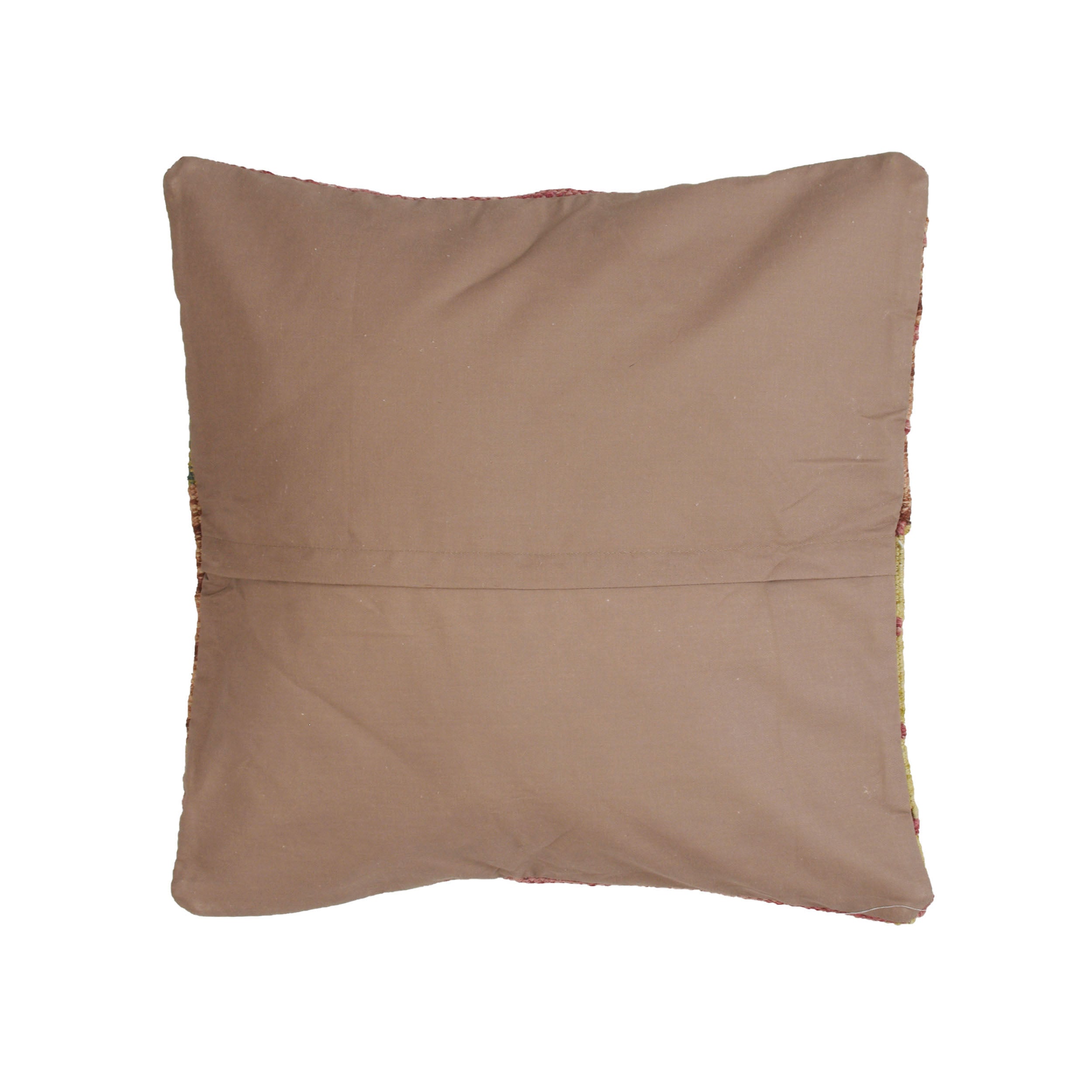 Handwoven Tribal Carpet Pillow 1.4x1.4 ft