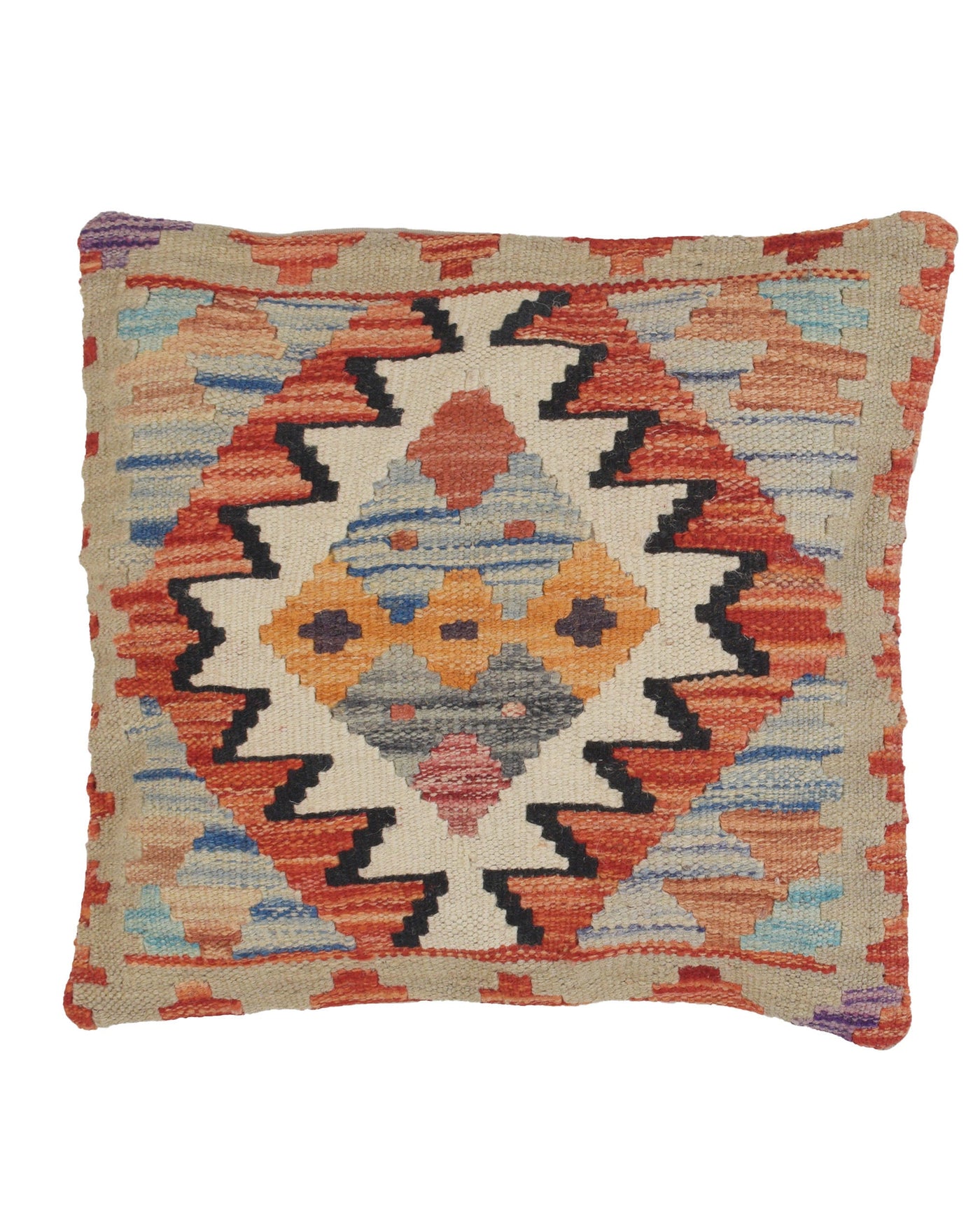 Cultural Wool Cushion Accent 1.4x1.3 ft