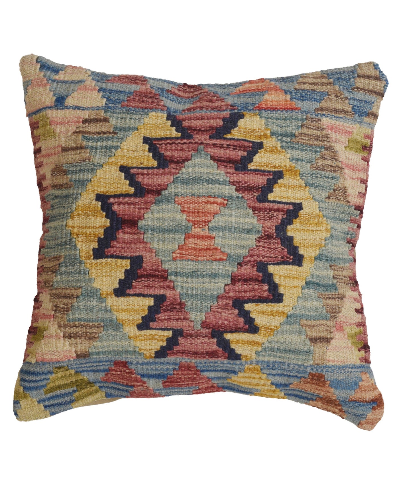 Loomed Afghan Cushion Piece 1.4x1.4 ft