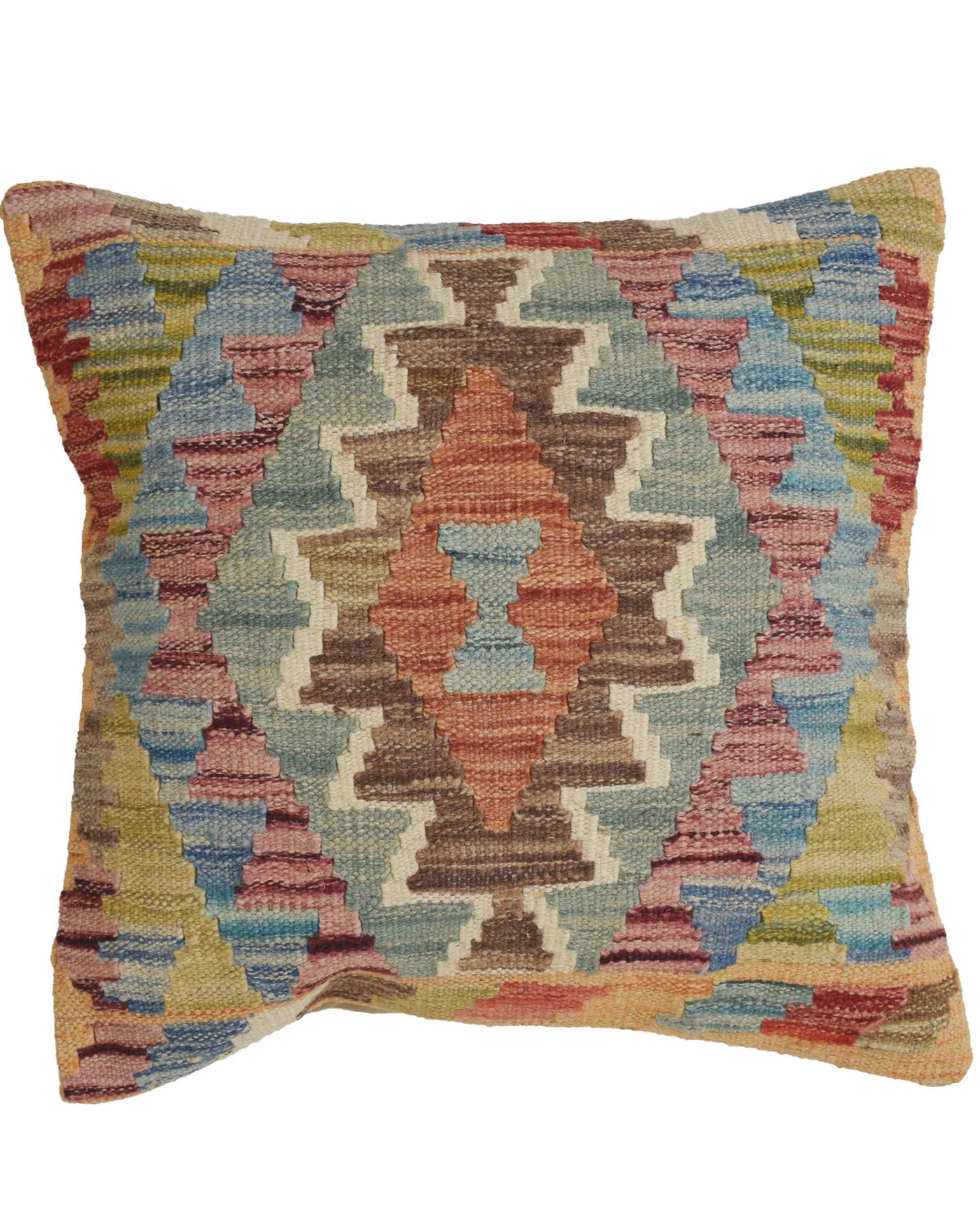 Handcrafted Woolen Pillow Decor 1.4x1.4 ft