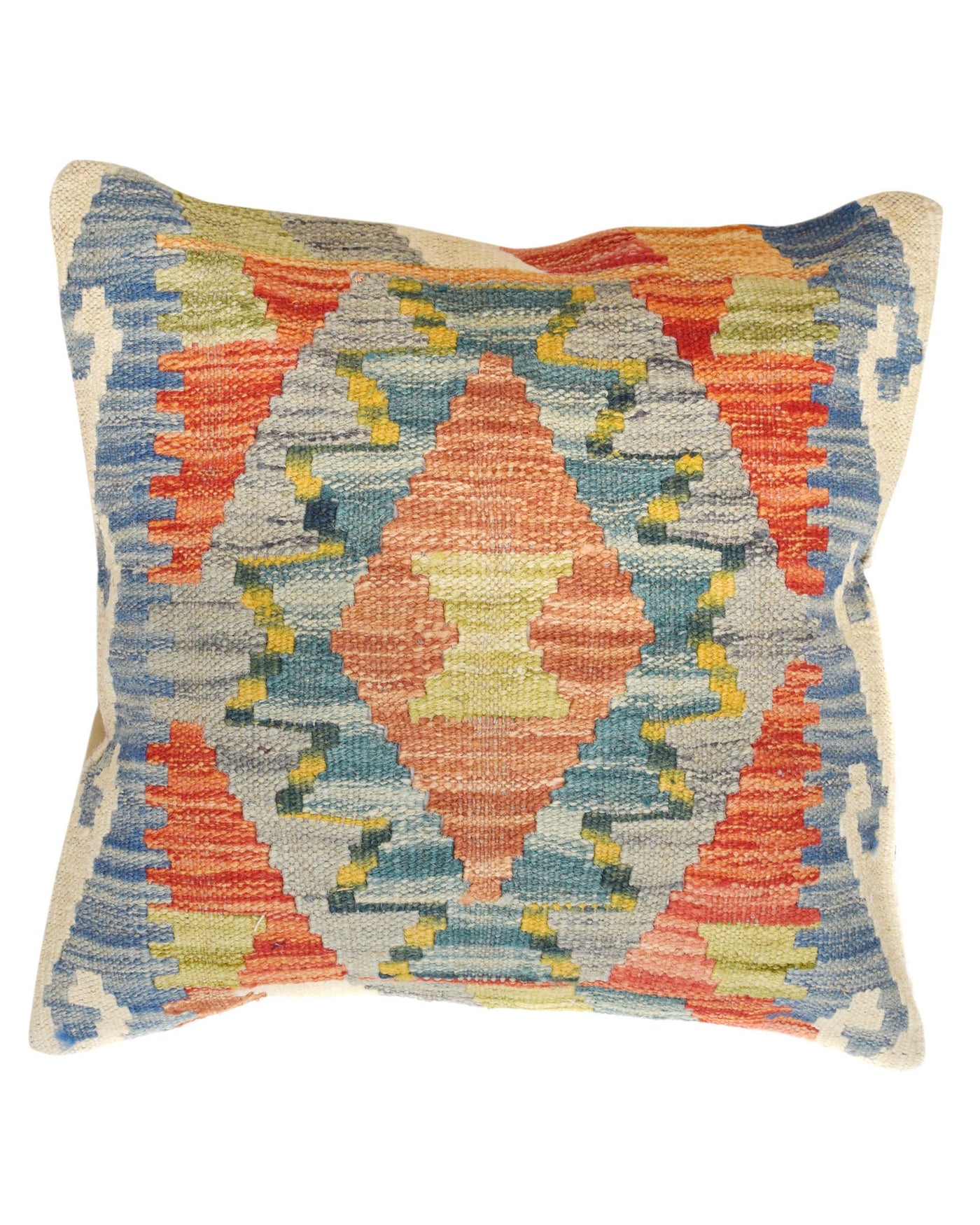 Ethnic Carpet Cushion Design 1.4x1.4 ft