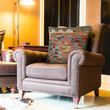 Rustic Tribal Cushion Decor 1.4x1.2 ft