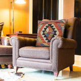 Wool Weave Decorative Cushion 1.4x1.4 ft