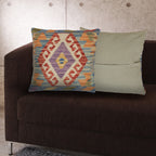Tribal Textile Accent Pillow 1.3x1.3 ft