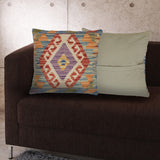 Tribal Textile Accent Pillow 1.3x1.3 ft