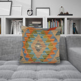 Authentic Wool Carpet Cushion 1.3x1.3 ft